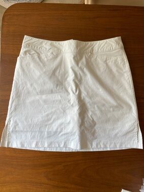 Lady Hagen Classic Creamy White Cotton Skort
